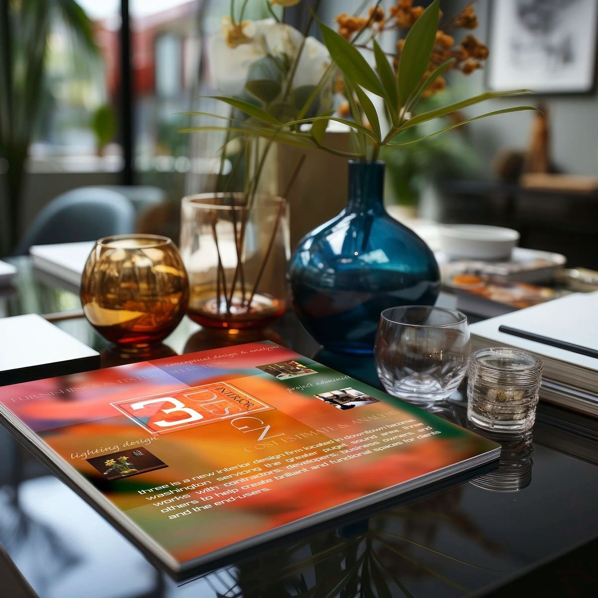 Interior Design Firm Flyer design
