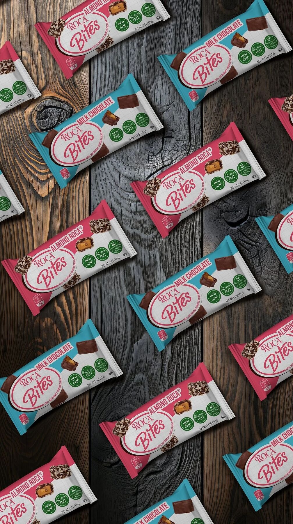 ROCA® Bites Package Design / new product category & consumable snack-size on film