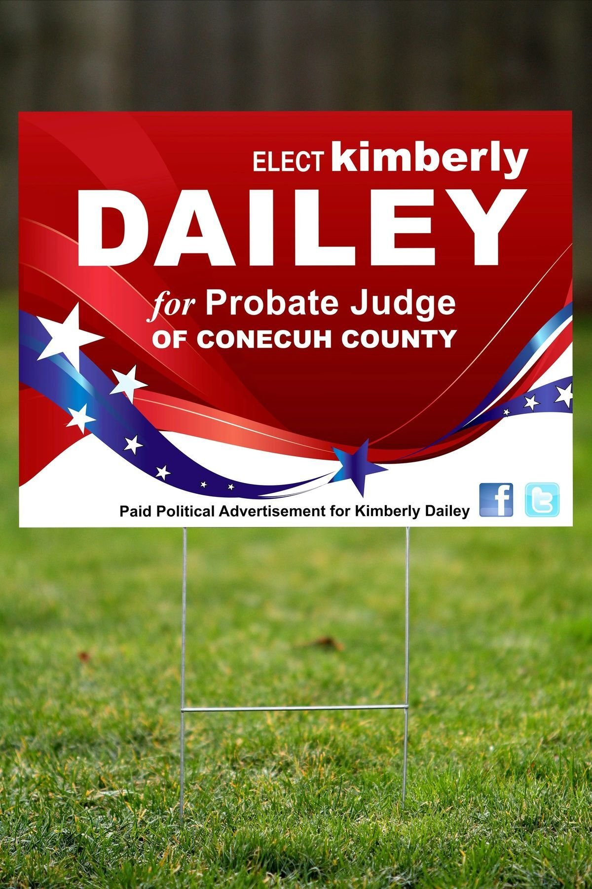 Political Campaign Sign Design