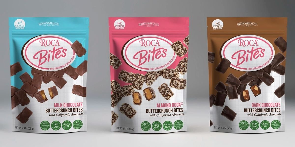 New ROCA® Bites Package Design / new product - CPG category on film
