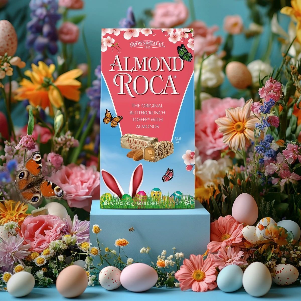 Record selling, fun & whimsical Easter / Spring themed package design