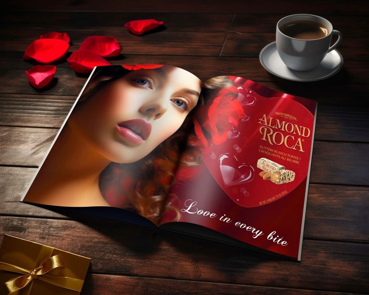 Magazine ad mockup